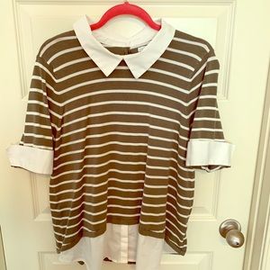 New York and company sweater blouse